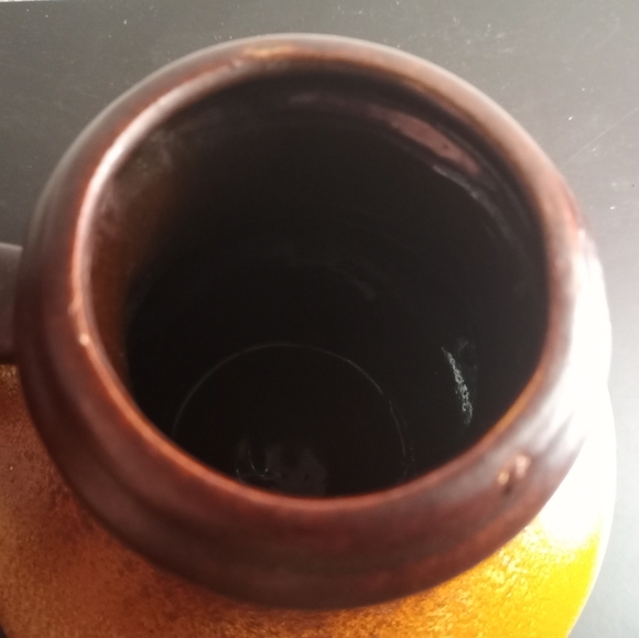 RARE VTG 1960s Signed Scheurich-Keramik Germany Fat Lava Glaze 8" Pitcher - Picture 5 of 8